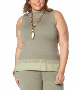 Cheap ❤️ MarlaWynne WynneLayers Colorblocked Intarsia Sweater Knit Tank Light Heather Gray/ecru 🎉 -Outlet MarlaWynne Sales unnamed file 2498