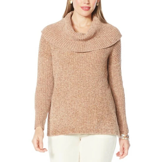 Coupon ๐ MarlaWynne WynneLayers Chenille Space-Dyed Cowl Neck Sweater Gray Slate Combo ๐งจ 9 Coupon ๐ MarlaWynne WynneLayers Chenille Space-Dyed Cowl Neck Sweater Gray Slate Combo ๐งจ - Image 7