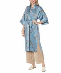 Hot Sale ❤️ MarlaWynne WynneLounge Matte And Shine Washed Satin Maxi Robe Black Combo 🧨 -Outlet MarlaWynne Sales unnamed file 2530