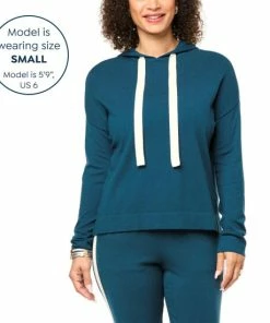 Best reviews of 🎁 MarlaWynne WynneLayers SoftKNIT Hoodie With Contrast Drawstring Heather Latte/ecru Combo 🔥 -Outlet MarlaWynne Sales unnamed file 255