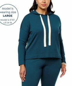 Best reviews of 🎁 MarlaWynne WynneLayers SoftKNIT Hoodie With Contrast Drawstring Heather Latte/ecru Combo 🔥 -Outlet MarlaWynne Sales unnamed file 256