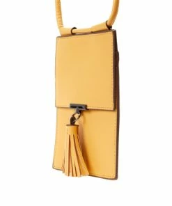 Flash Sale 🎉 MarlaWynne Recycled Material Tassel Phone Crossbody Rose 😉 -Outlet MarlaWynne Sales unnamed file 2571