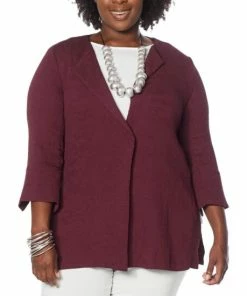 Cheapest 👏 MarlaWynne WynneLayers Woven Ottoman Jacket Black ⌛ -Outlet MarlaWynne Sales unnamed file 2594