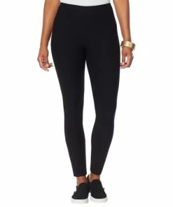 Cheap 👍 MarlaWynne WynneLayers Essential Knit Crepe Skinny Legging Basil 👏 -Outlet MarlaWynne Sales unnamed file 2599