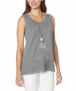 Outlet ๐งจ MarlaWynne WynneLayers Ottoman Stitch Detail Sweater Knit Tank Medium Heather Gray ๐ 13 Outlet ๐งจ MarlaWynne WynneLayers Ottoman Stitch Detail Sweater Knit Tank Medium Heather Gray ๐ -Outlet MarlaWynne Sales unnamed file 2606