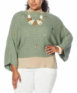 Coupon 👍 MarlaWynne WynneLayers Open Stitch Sweater Knit Popover Marsala 😉 -Outlet MarlaWynne Sales unnamed file 2614