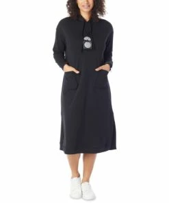 Cheapest ✔️ MarlaWynne WynneLayers Any Day Hooded French Terry Lounge 👗 Dress Rose ✨ -Outlet MarlaWynne Sales unnamed file 264