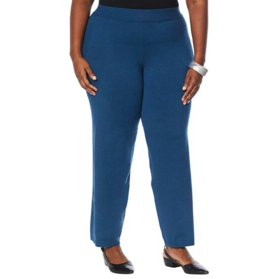 Outlet ๐ฏ MarlaWynne Sweater Knit Pull-On Pant With Rib Trim Fern โญ 8 Outlet ๐ฏ MarlaWynne Sweater Knit Pull-On Pant With Rib Trim Fern โญ - Image 6