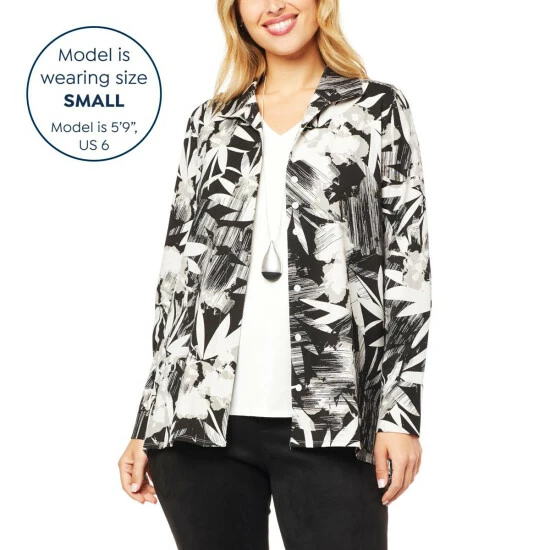 Wholesale โ MarlaWynne WynneLayers Easy Fit Everyday Cotton Knit ๐ Shirt Blue Fog ๐ 5 Wholesale โ MarlaWynne WynneLayers Easy Fit Everyday Cotton Knit ๐ Shirt Blue Fog ๐ - Image 3