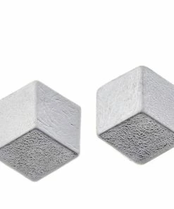 Deals 😉 MarlaWynne Geometric Stud Earrings Silvertone 😀 -Outlet MarlaWynne Sales unnamed file 2691