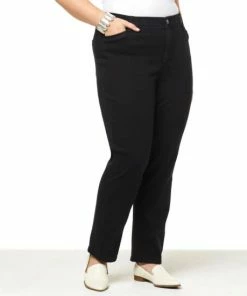 Promo 🥰 MarlaWynne "As Is" WynneDenim Performance Stretch Straight Leg Jean Gray ⌛ -Outlet MarlaWynne Sales unnamed file 2733