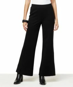 Buy 😉 MarlaWynne "As Is" WynneLayers 360stretch Soft Flare Pant Black 👏