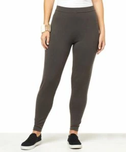 Best Sale 😀 MarlaWynne "As Is" WynneLayers SoftKNIT Slouch Pant Dark Camel ✨ -Outlet MarlaWynne Sales unnamed file 2770