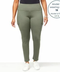 Best reviews of ⭐ MarlaWynne "As Is" WynneCollection Ponte Knit Cargo Legging Black 💯 -Outlet MarlaWynne Sales unnamed file 2791