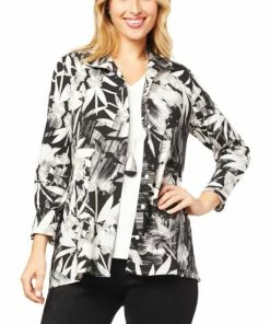 Flash Sale 🥰 MarlaWynne "As Is" WynneLayers Easy Fit Everyday Cotton Knit 👕 Shirt Animal Print 🎁 -Outlet MarlaWynne Sales unnamed file 2797