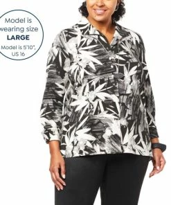 Flash Sale 🥰 MarlaWynne "As Is" WynneLayers Easy Fit Everyday Cotton Knit 👕 Shirt Animal Print 🎁 -Outlet MarlaWynne Sales unnamed file 2806