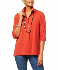 Flash Sale 🥰 MarlaWynne "As Is" WynneLayers Easy Fit Everyday Cotton Knit 👕 Shirt Animal Print 🎁 -Outlet MarlaWynne Sales unnamed file 2808