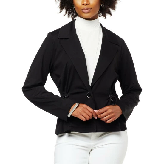 Best Pirce ๐ MarlaWynne "As Is" WynneCollection Cropped Single-Breasted Trench Jacket Black ๐ 6 Best Pirce ๐ MarlaWynne "As Is" WynneCollection Cropped Single-Breasted Trench Jacket Black ๐ - Image 4