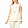 Deals 🧨 MarlaWynne WynneLayers SoftKNIT Mock-Neck Tank Dark Camel ⭐ -Outlet MarlaWynne Sales unnamed file 282