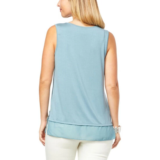 New โญ MarlaWynne "As Is" WynneLayers Mixed Media Tank Black ๐ฅ 5 New โญ MarlaWynne "As Is" WynneLayers Mixed Media Tank Black ๐ฅ - Image 3