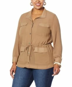 Top 10 ❤️ MarlaWynne WynneLayers Chiffon Safari Jacket ⭐ -Outlet MarlaWynne Sales unnamed file 2884