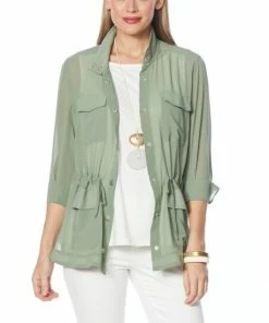 Top 10 ❤️ MarlaWynne WynneLayers Chiffon Safari Jacket ⭐ -Outlet MarlaWynne Sales unnamed file 2885