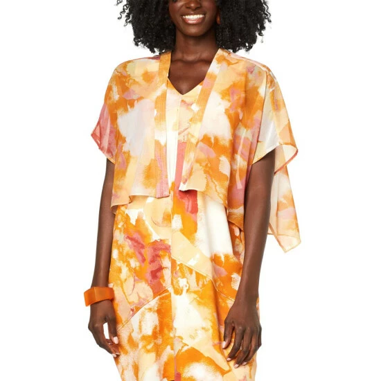 Coupon ๐คฉ "As Is" MarlaWynne Print Polished Knit Lantern ๐ Dress Purple Brushstroke ๐ 6 Coupon ๐คฉ "As Is" MarlaWynne Print Polished Knit Lantern ๐ Dress Purple Brushstroke ๐ - Image 4