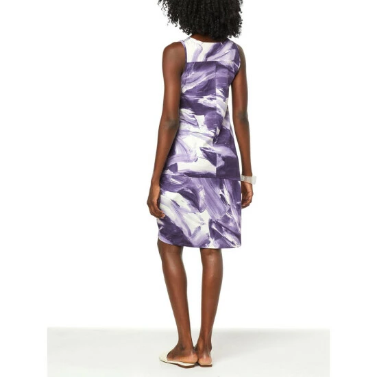 Coupon ๐คฉ "As Is" MarlaWynne Print Polished Knit Lantern ๐ Dress Purple Brushstroke ๐ 13 Coupon ๐คฉ "As Is" MarlaWynne Print Polished Knit Lantern ๐ Dress Purple Brushstroke ๐ - Image 11