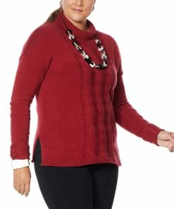 Budget 🥰 MarlaWynne WynneLayers SoftKNIT Mock-Neck Sweater 🔥 -Outlet MarlaWynne Sales unnamed file 3012