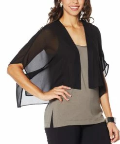 Top 10 🔔 MarlaWynne WynneLayers Chiffon Cropped Topper 💯 -Outlet MarlaWynne Sales unnamed file 3039