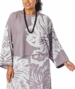 Buy 🎉 MarlaWynne Double-Knit Jacquard Cropped Floral Sweater 😉 -Outlet MarlaWynne Sales unnamed file 3059