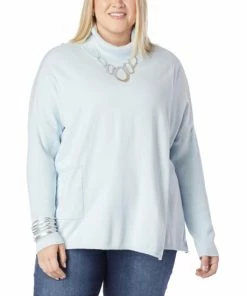 Budget 🎁 MarlaWynne WynneLayers SoftKNIT Turtleneck Sweater With Pocket ❤️ -Outlet MarlaWynne Sales unnamed file 3062