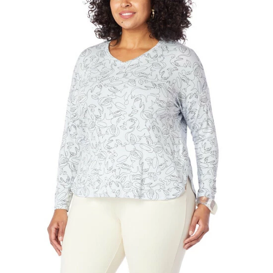 Wholesale 👍 MarlaWynne WynneLayers Unstructured V-Neck Scoop Hem Top 💯 4 Wholesale 👍 MarlaWynne WynneLayers Unstructured V-Neck Scoop Hem Top 💯 - Image 2