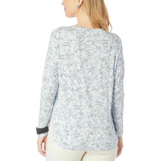 Wholesale 👍 MarlaWynne WynneLayers Unstructured V-Neck Scoop Hem Top 💯 5 Wholesale 👍 MarlaWynne WynneLayers Unstructured V-Neck Scoop Hem Top 💯 - Image 3