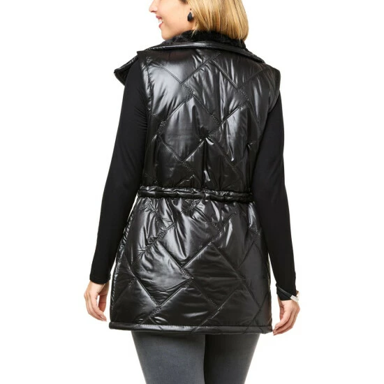 Wholesale ๐ฏ MarlaWynne "As Is" WynneCollection Quilted Vest With Faux Fur Lining ๐ 5 Wholesale ๐ฏ MarlaWynne "As Is" WynneCollection Quilted Vest With Faux Fur Lining ๐ - Image 3