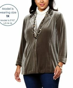 Flash Sale ⌛ MarlaWynne "As Is" WynneLayers Velvet Blazer 👏 -Outlet MarlaWynne Sales unnamed file 3106