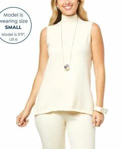 Best deal 🛒 MarlaWynne "As Is" WynneLayers SoftKNIT Mock-Neck Tank ✔️ -Outlet MarlaWynne Sales unnamed file 3122