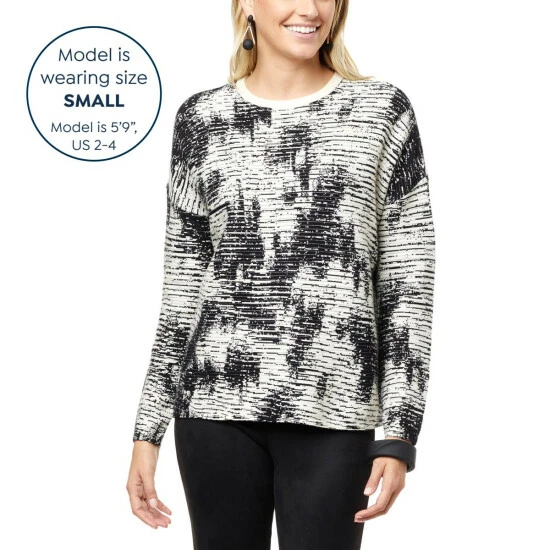 Wholesale ๐ MarlaWynne "As Is" WynneCollection Ottoman Detail Jacquard Knit Sweater ๐ 5 Wholesale ๐ MarlaWynne "As Is" WynneCollection Ottoman Detail Jacquard Knit Sweater ๐ - Image 3