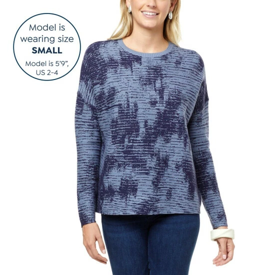 Wholesale ๐ MarlaWynne "As Is" WynneCollection Ottoman Detail Jacquard Knit Sweater ๐ 6 Wholesale ๐ MarlaWynne "As Is" WynneCollection Ottoman Detail Jacquard Knit Sweater ๐ - Image 4