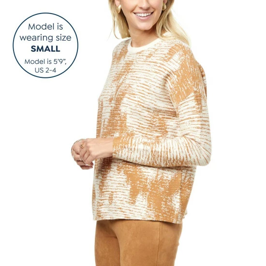 Wholesale ๐ MarlaWynne "As Is" WynneCollection Ottoman Detail Jacquard Knit Sweater ๐ 7 Wholesale ๐ MarlaWynne "As Is" WynneCollection Ottoman Detail Jacquard Knit Sweater ๐ - Image 5