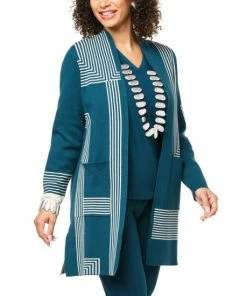 Promo 💯 MarlaWynne WynneCollection SoftKNIT Patterned Double Knit Topper Heather Latte 🤩