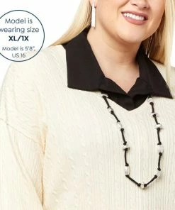 Cheapest 🛒 MarlaWynne "As Is" WynneLayers Cotton Collar Dickie 💯 -Outlet MarlaWynne Sales unnamed file 3199