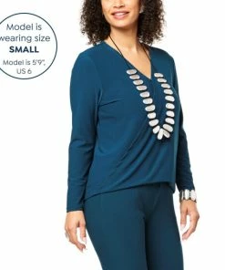 Budget 🌟 MarlaWynne "As Is" WynneLayers Luxe Crepe Twist Front Top 🤩 -Outlet MarlaWynne Sales unnamed file 3229
