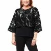 Best Sale ⌛ MarlaWynne "As Is" WynneLayers Textured Novelty Knit Cropped Popover 🔔 -Outlet MarlaWynne Sales unnamed file 3288