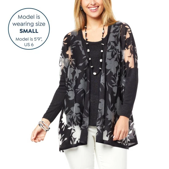 Best reviews of ๐ MarlaWynne "As Is" WynneLayers Sheer Floral Patterned Topper ๐ฏ 6 Best reviews of ๐ MarlaWynne "As Is" WynneLayers Sheer Floral Patterned Topper ๐ฏ - Image 4