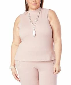 Best deal 🧨 "As Is" MarlaWynne Microfleece Mock-Neck Tank With Side Slits 🔥 -Outlet MarlaWynne Sales unnamed file 3350