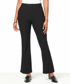 Best deal 👍 MarlaWynne "As Is" WynneLayers Luxe Crepe Flare-Leg Pant 🔔
