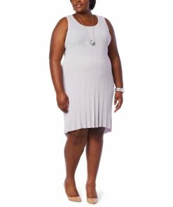 Best Pirce 🧨 "As Is" MarlaWynne Sleeveless Rib Sweater Knit 👗 Dress 🔔 -Outlet MarlaWynne Sales unnamed file 3439