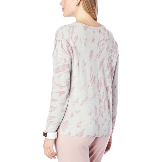 Best Sale ๐ฅฐ MarlaWynne "As Is" WynneLayers Brushstroke Animal Print Box Sweater ๐ 4 Best Sale ๐ฅฐ MarlaWynne "As Is" WynneLayers Brushstroke Animal Print Box Sweater ๐ - Image 2