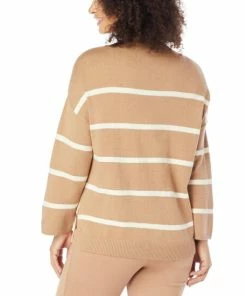 Wholesale 👍 MarlaWynne "As Is" WynneLayers SoftKNIT 2-Tone Striped Sweater 🔔 -Outlet MarlaWynne Sales unnamed file 3467